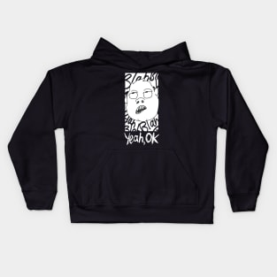 Yeah, OK (male) inversed Kids Hoodie